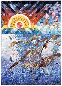 Sunset Sea quilt