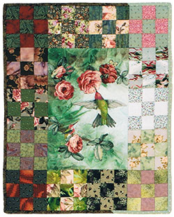 Two Hummingbirds quilt
